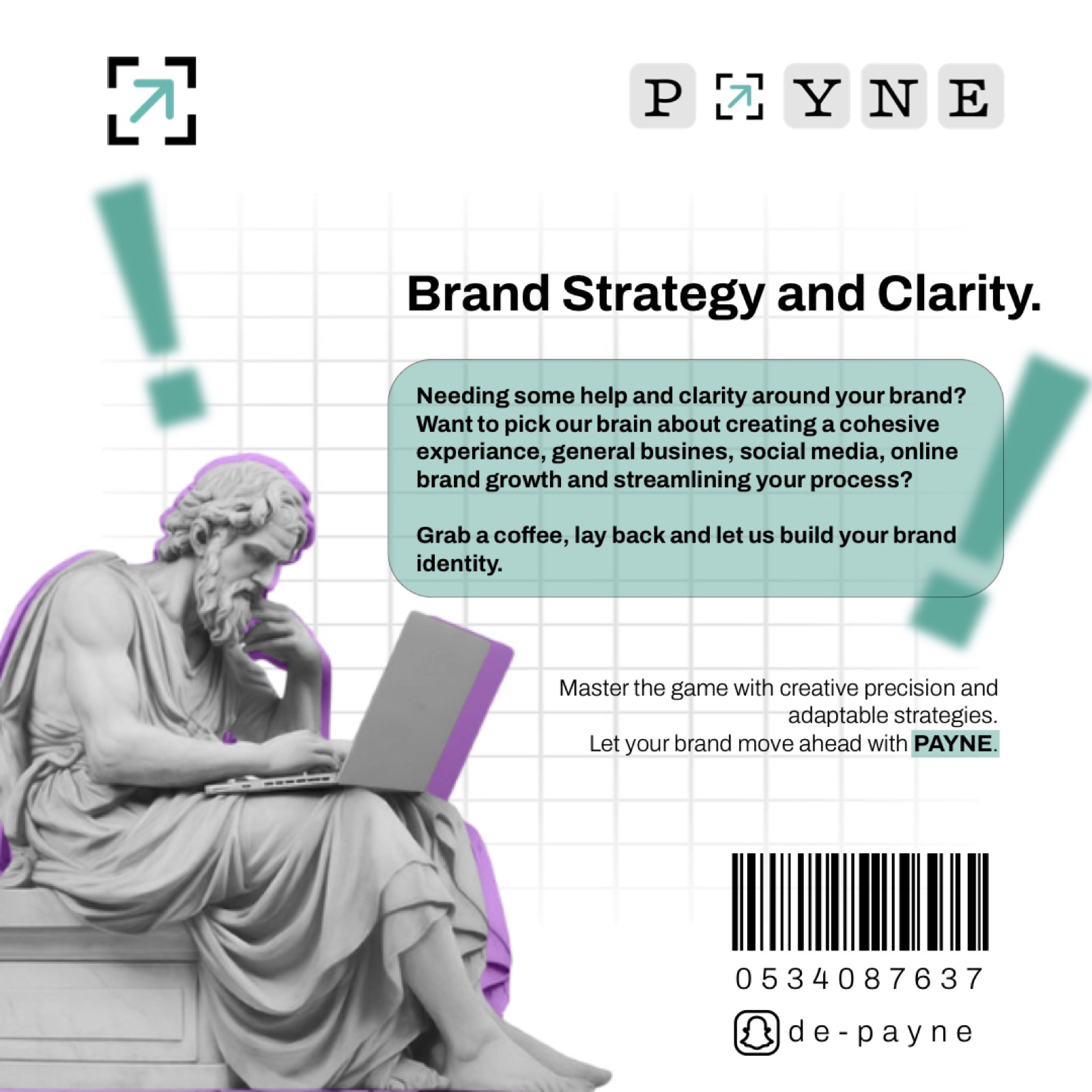Brand Strategy & Clarity, Payne (Self-Promotion)