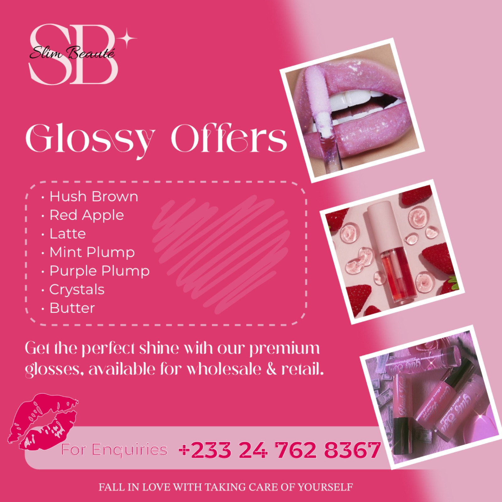 Slim Beaute: Glossy Offers, Slim Beauté